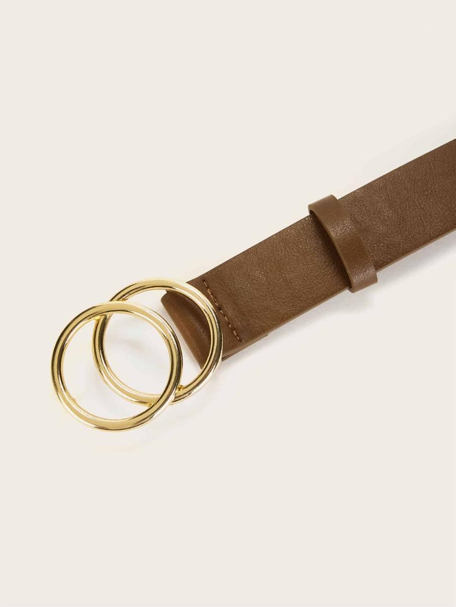 Double Ring Buckle Belt