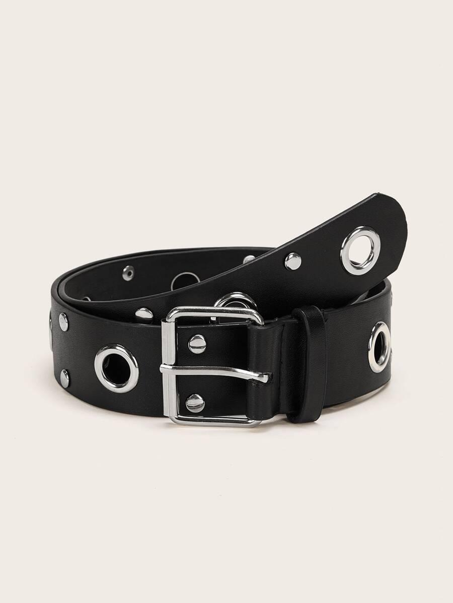 Eyelet & Stud Decor Belt